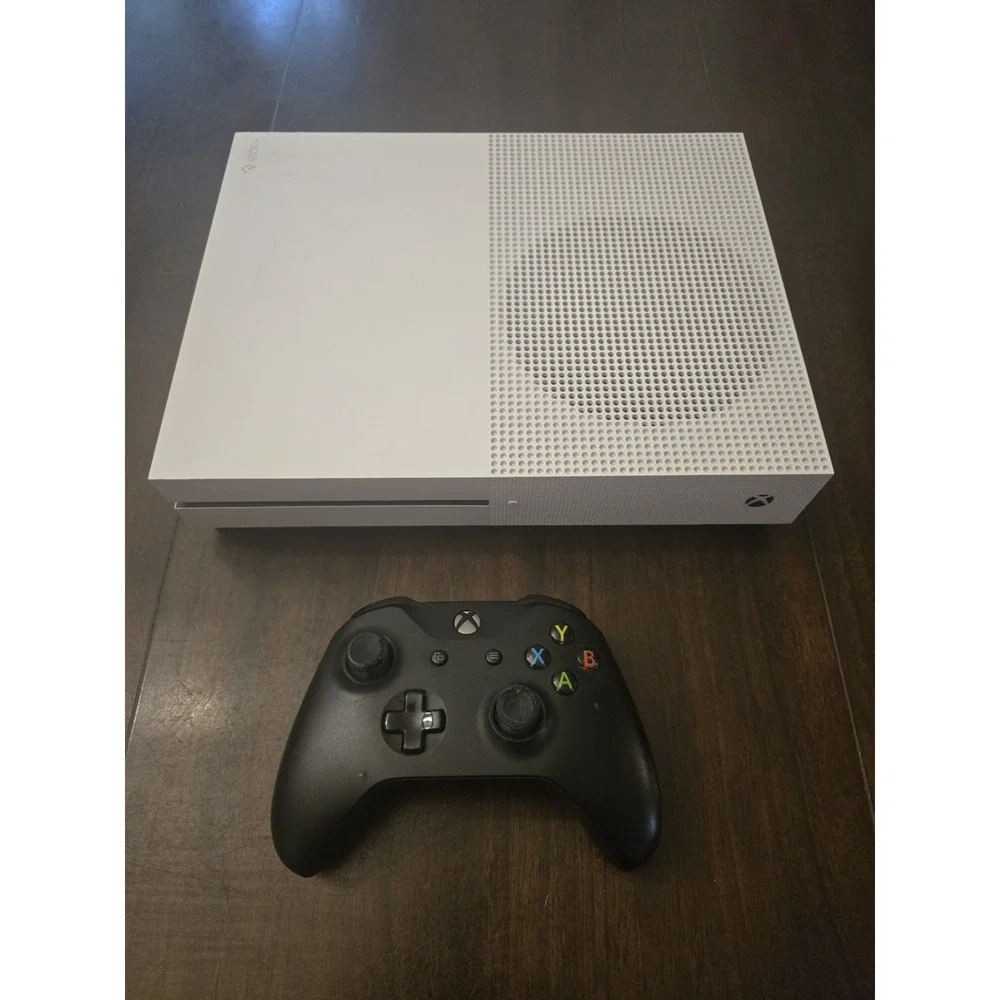 Microsoft Xbox One S 1TB Console Bundle  w/ Wireless Controller And Game